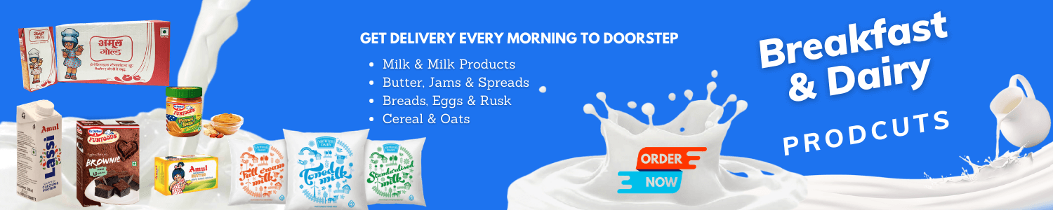 Buy Breakfast & Daily Dairy Products Online and grocio.in